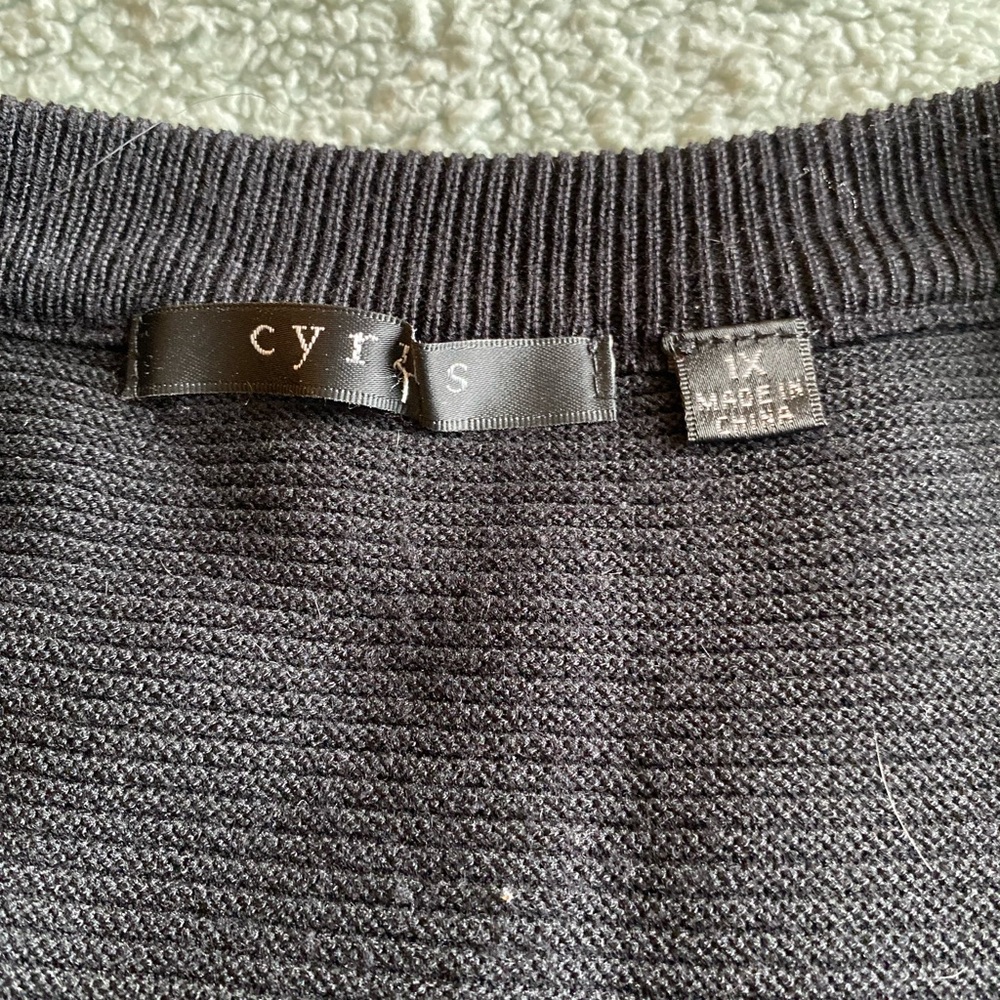 Black sweater